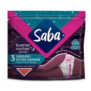 Panties  G Buenas Noches   Saba  3.0 - Pza