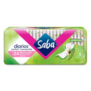 Panty  Diarios   Confort Manzanilla   Saba  24.0 - Pza