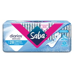 Pantiprotector  Diarios  Saba  28.0 - Pza