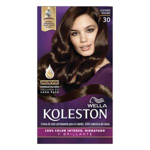 Tinte Cabello  CastaÑO Obsc #30  Koleston  1.0 - Pza