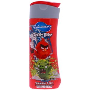 Shampoo 3 En 1  Angry Birds Coconut  Blumen Kids  500.0 - Ml