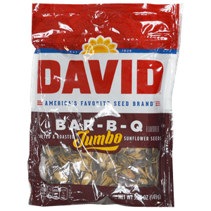 Sunflower  Seeds Bbq  David  5.25 - Oz