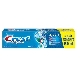 Crema Dental  Complete 4 En 1  Crest  150.0 - Gr