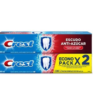 Crema Dental   Anticavity 2-100Ml  Crest  2.0 - Pack