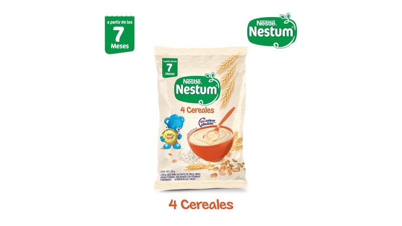 Media Caja cereal Nestum 4 cereales 2 etapa 270G/6P – MayoreoTotal