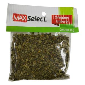 Oregano   Entero  Max Select  20.0 - Gr