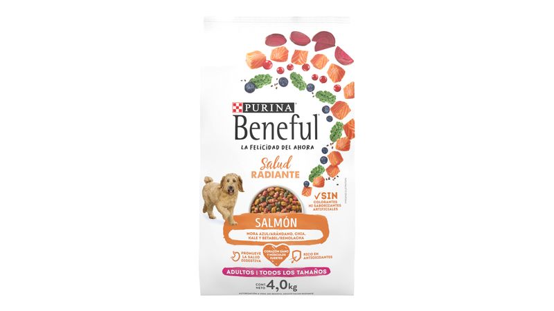 Beneful Adulto Salud Radiante Purina 4.0 Kg