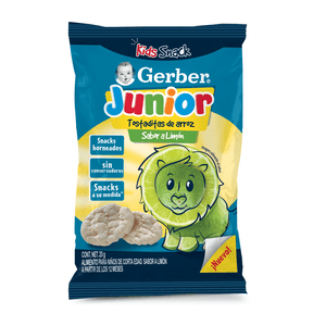 Snacks Junior  Tostaditas Sabor Limon  Gerber  20.0 - Gr