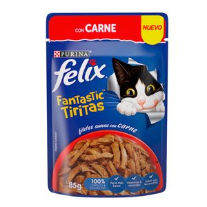 Felix Fantastic   Tirita Con Carne   Purina  85.0 - Gr