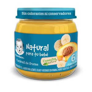 Papilla Gerber Etapa 2 Coctel de Frutas 113g