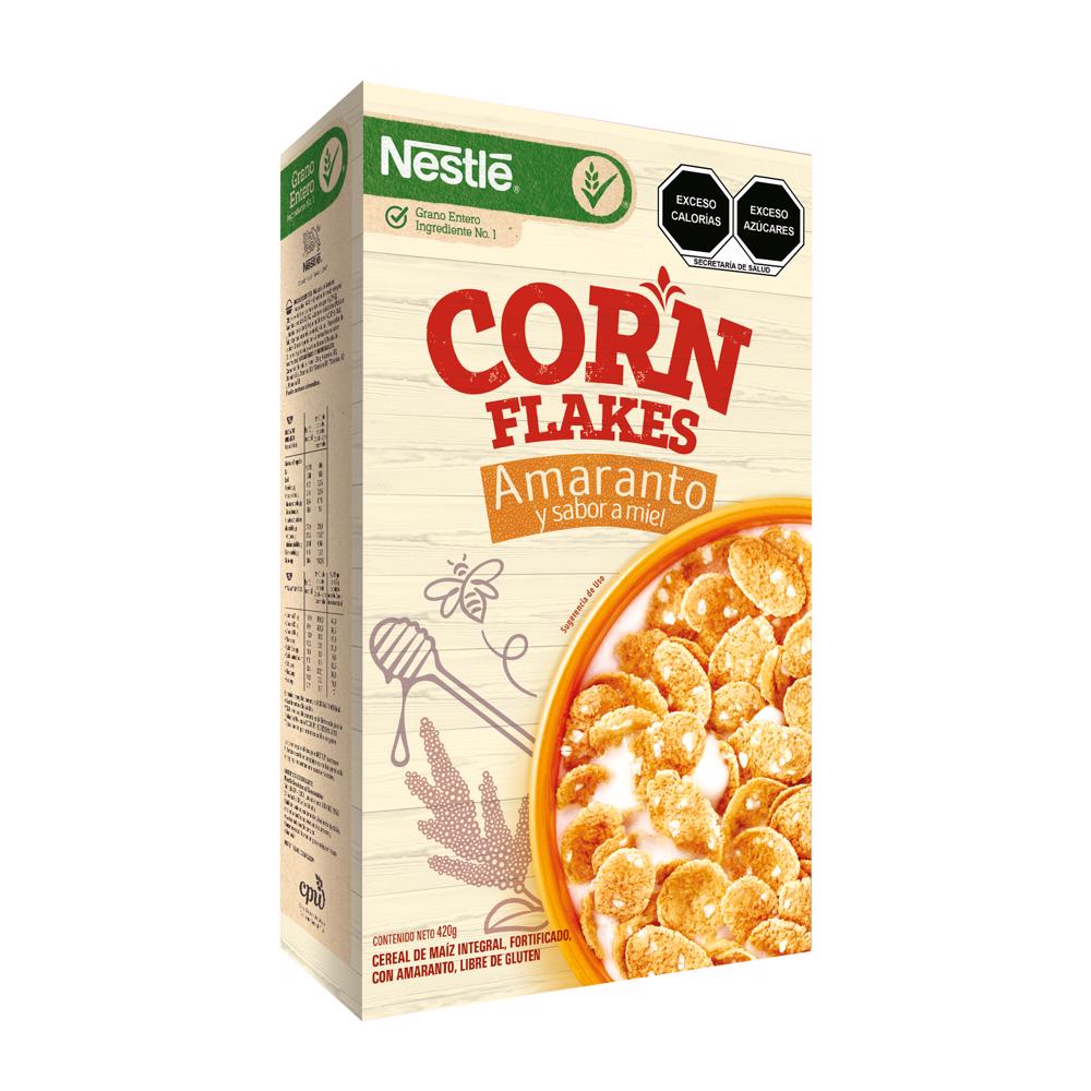 Corn Flakes Amaranto Y Sabor A Miel Nestle 420