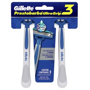 Prestobarba  Ultragrip3  Gillette  2.0 - Pza