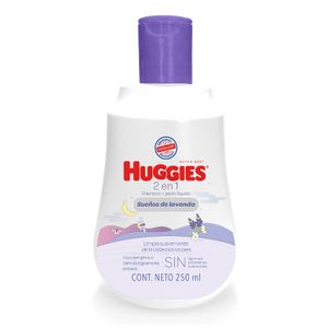 Shampoo + Jabon Liquido  Cuidado Relajante  Huggies  250.0 -