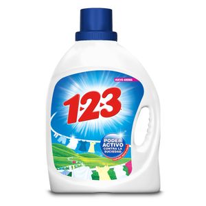 Detergente Liq  Fresca Blancura  1-2-3  4.65 - Lt