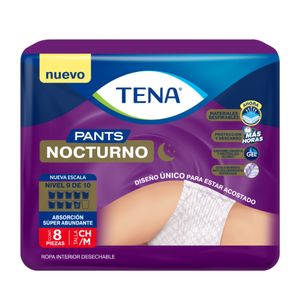 Pants Mediano  Nocturno  Tena  8.0 - Pza