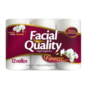 Papel Higienico  Finesse  Facial Quality  12.0 - Rollo