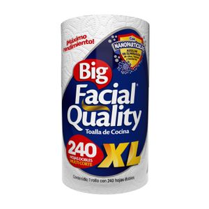 Toalla De Cocina  Xl 240 Hd  Facial Quality  1.0 - Rollo