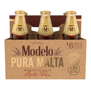 Cerveza Botella   Pura Malta  Modelo  6.0 - Pack