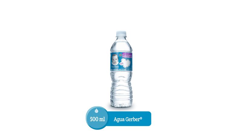 Agua Natural Gerber Botella 500ml