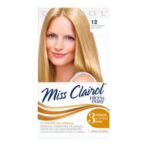 Tinte P/Cabello  12 Rub Do Muy Cl  Miss Clairol  1.0 - Pza