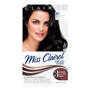 Tinte P/Cabello  51 Negro In Bril  Miss Clairol  1.0 - Pza