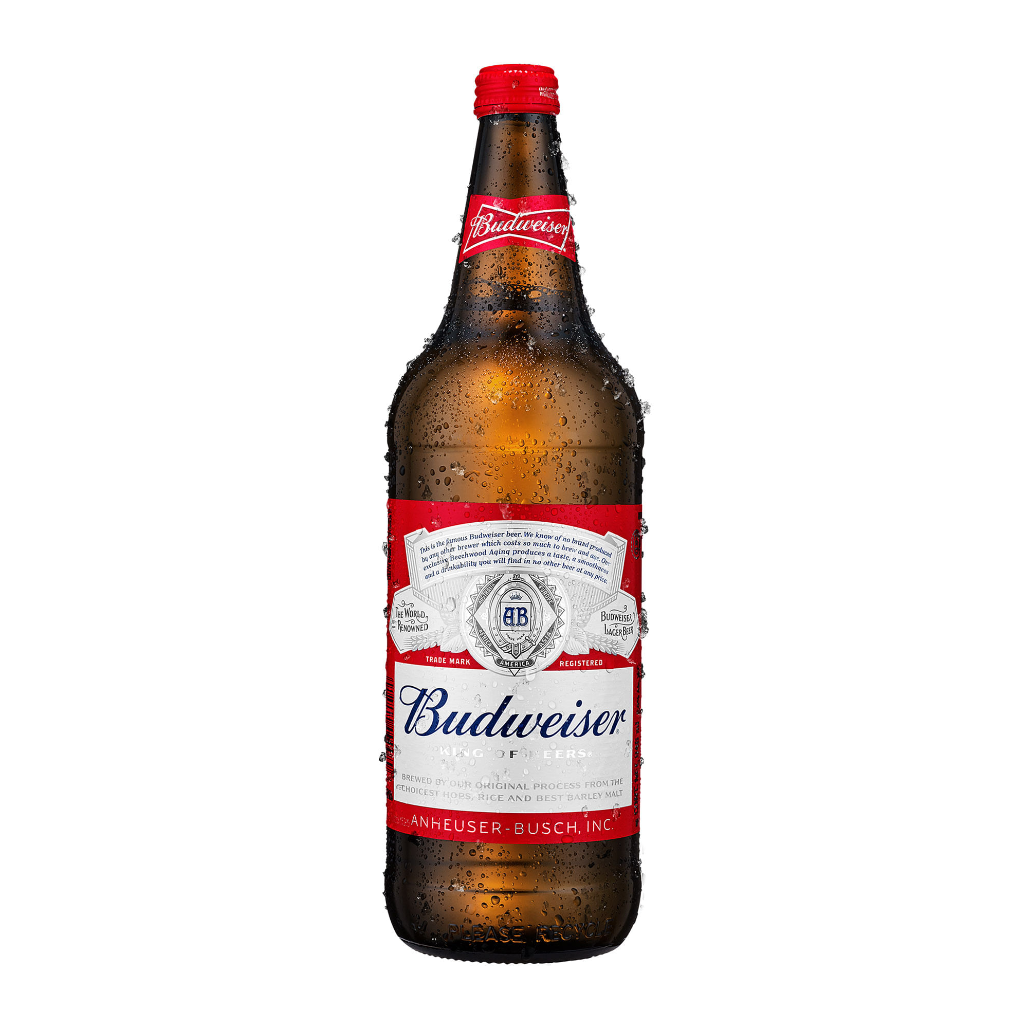 Cerveza Botella Regular Budweiser 32.0 - Oz