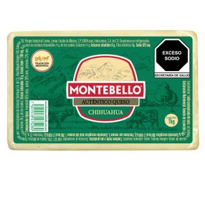 Queso  Chihuahua  Montebello  1.0 - Kg