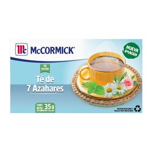 Te  7 Azahares Sin Cafeina  Mc Cormick  25.0 - Sob