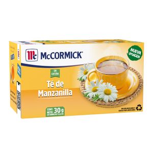 Te  Manzanilla  Mc Cormick  25.0 - Sob