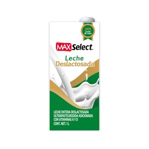 Uht Leche  Deslactosada  Max Select  1.0 - Lt