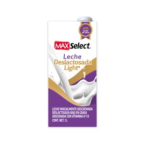 UHT Leche Deslactosada Light  Max Select  1 l