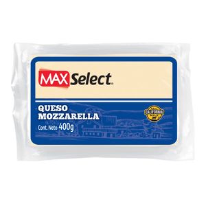 Queso  Mozzarella   Max Select  400.0 - Gr