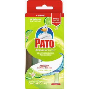 Discos Activos  Lima Fresca Citrica Rep 36Ml  Pato Purific