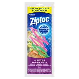 Bolsas  Multi Pack  Ziploc  9.0 - Pza