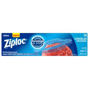 Bolsa  Grande Para Congelar  Ziploc  15.0 - Pza