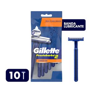 Rastrillo  Prestobarba 2  Gillette  10.0 - Pza