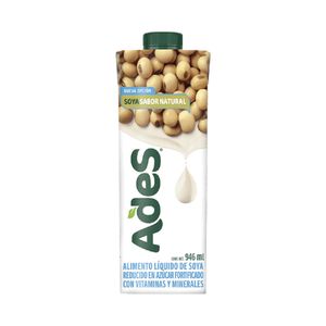 Bebida  Soya Natural  Ades Light  946.0 - Ml