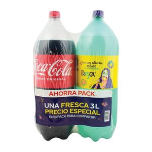 Soda   Coca Y Fresca   Coca Cola  3.0 - Lt