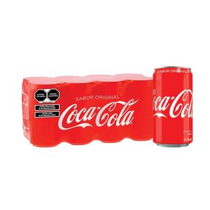 Soda Lata  Cola Regular  Coca Cola  8.0 - Pack