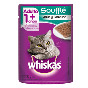 Comida De Gato  Atun Y Sardina  Whiskas  85.0 - Gr