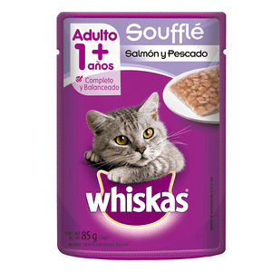 Comida Gato  Pouch Salmon  Whiskas  85.0 - Gr