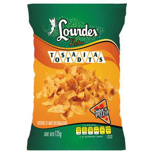 Fritos  Tostaditas Sabor Pizza  Lourdes  125.0 - Gr