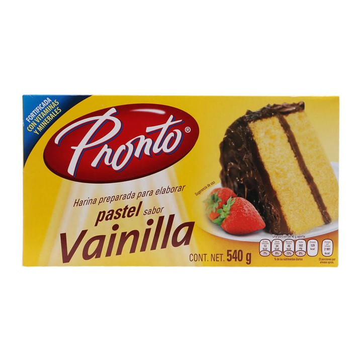 Harina P/Panque Vainilla Pronto  - Gr