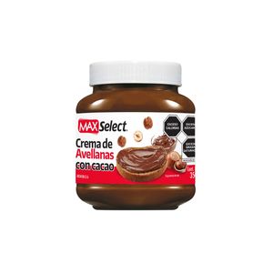 Crema De Avellanas  Con Cacao  Max Select  350.0 - Gr