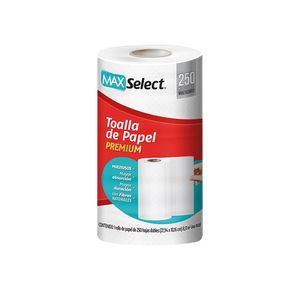 Toalla De Papel  250Hd Multicorte  Max Select  1.0 - Pza