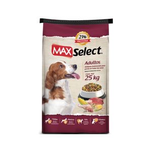 Alimento Para Perro Adultos Todas Las Razas  Max Select  25 kg