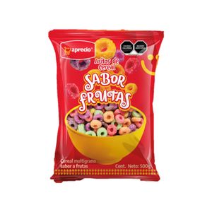 Cereal En Bolsa  Aros De Frutas  Aprecio  500.0 - Gr