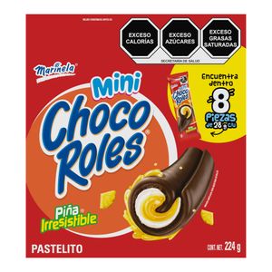 Mini Choco Roles   Cajilla  8 Pz  Marinela  240.0 - Gr