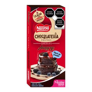 Chocolate Amargo Nestlé Chocolatería Estuche 160g