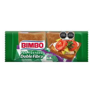 Pan Tostado  Doble Fibra  Bimbo  250.0 - Gr